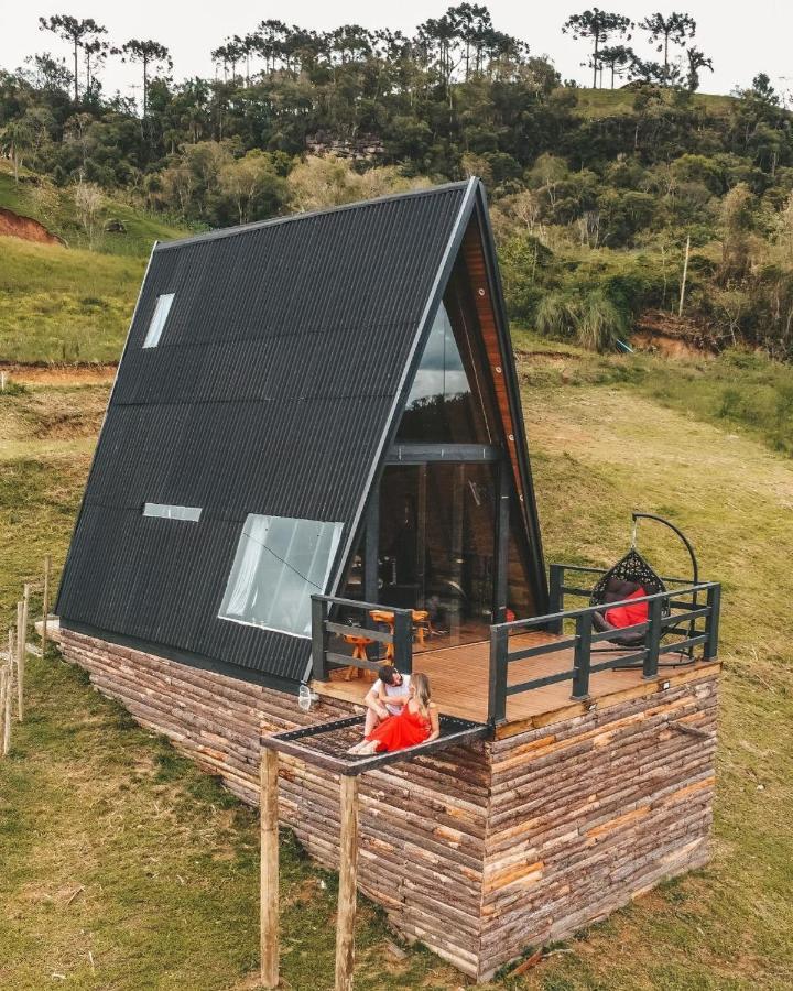 Chales O Refugio アウフレド・ヴァギネル エクステリア 写真