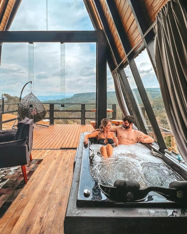 Chales O Refugio アウフレド・ヴァギネル エクステリア 写真