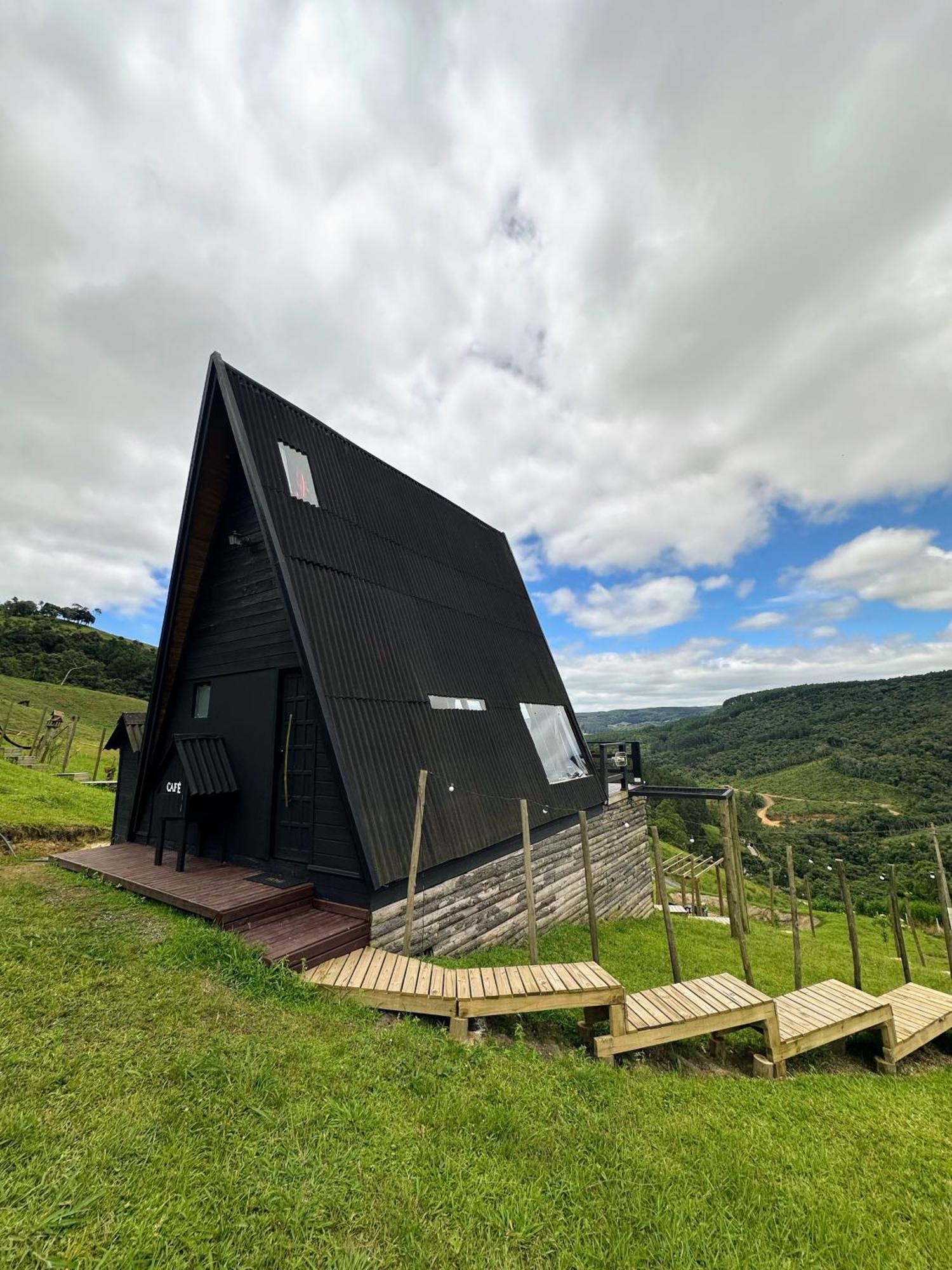 Chales O Refugio アウフレド・ヴァギネル エクステリア 写真